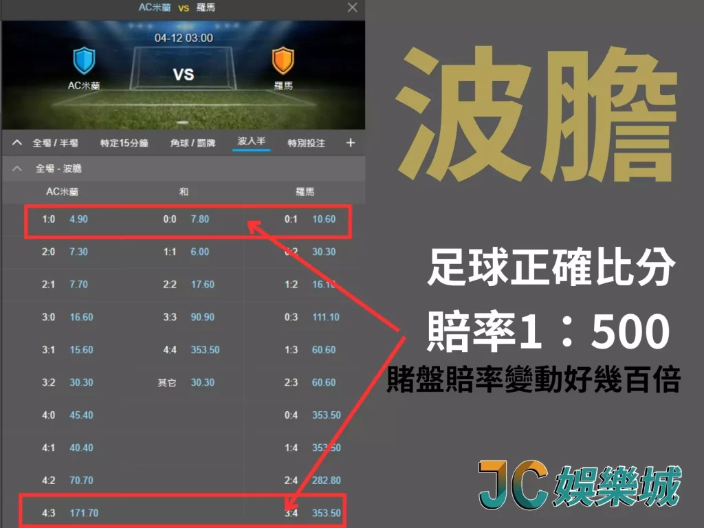 賠率1：500